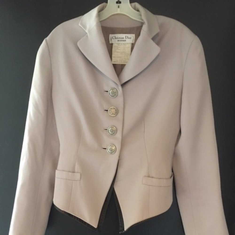 A numbered designer piece Christian Dior  Jacket